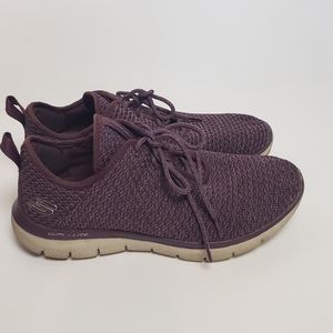 Womens Purple Dual Lite Sketchers